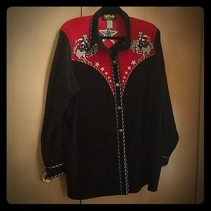 Embroidered Cowboy shirt